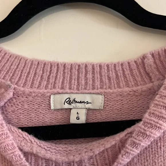 Reitmans long sleeve raglan sweater - orchid bouquet - Picture 5 of 12